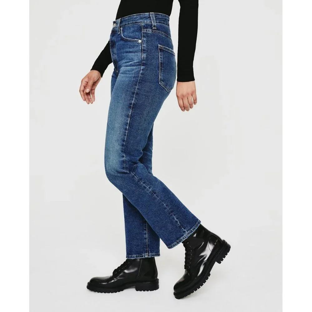 NWT AG Alexxis High Rise Vintage Slim Jean in 14 Years Mentor 26